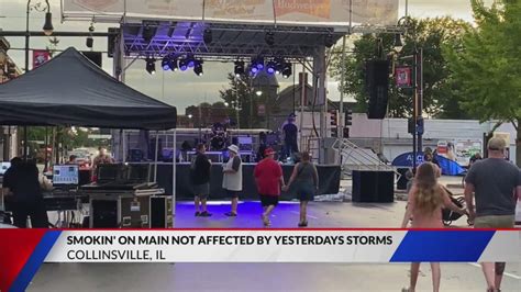 'Smokin' on Main Festival' not affected by Saturday storms